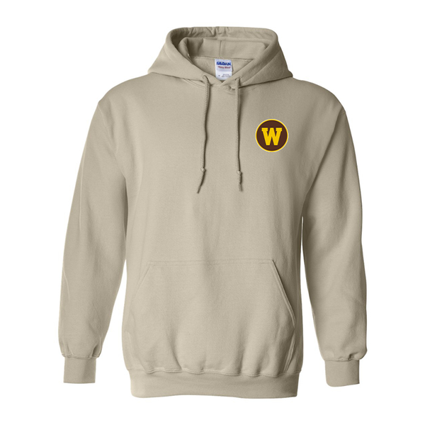 Men's Western Michigan Broncos Gildan  Heavy Blend Hooded Sweatshirt