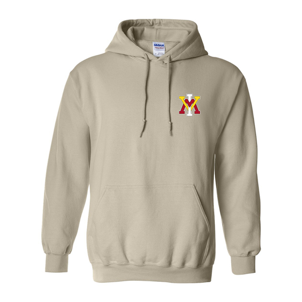 Men's  VMI Keydets Gildan  Heavy Blend Hooded Sweatshirt