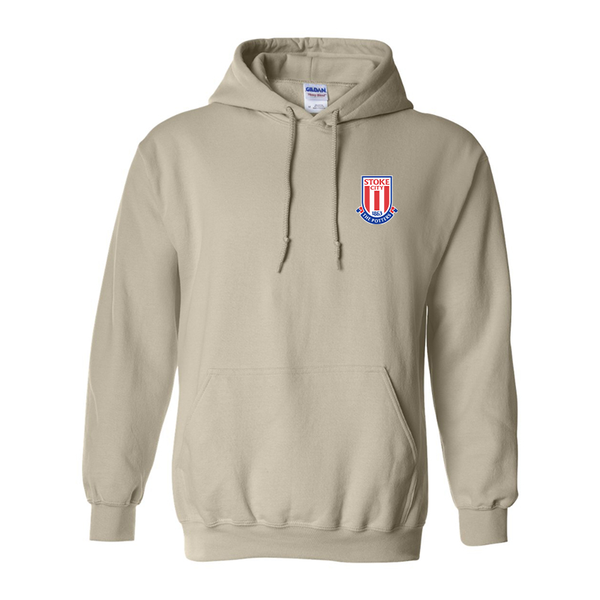 Men's Stoke City Soccer  Gildan  Heavy Blend Hooded Sweatshirt
