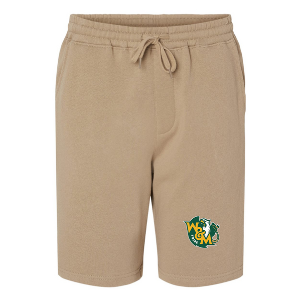 Men's  William and Mary Tribe  Independent Trading Co Midweight Fleece Shorts