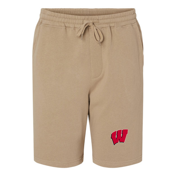 Men's Wisconsin Badgers Independent Trading Co Midweight Fleece Shorts