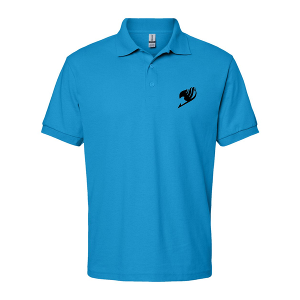 Men's  Fairy Tail   Wildcats Dry Blend Jersey Polo