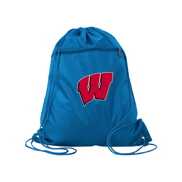 Wisconsin Badgers Q-Tees - Polyester Cinchpack
