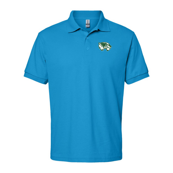 Men's Utah Valley Wolverines Gildan Dry Blend Jersey Polo