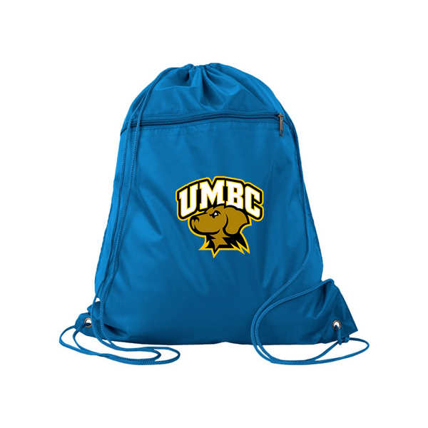 UMBC Retrievers Q-Tees - Polyester Cinchpack