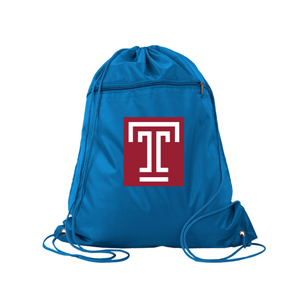Temple Owls Q-Tees - Polyester Cinchpack