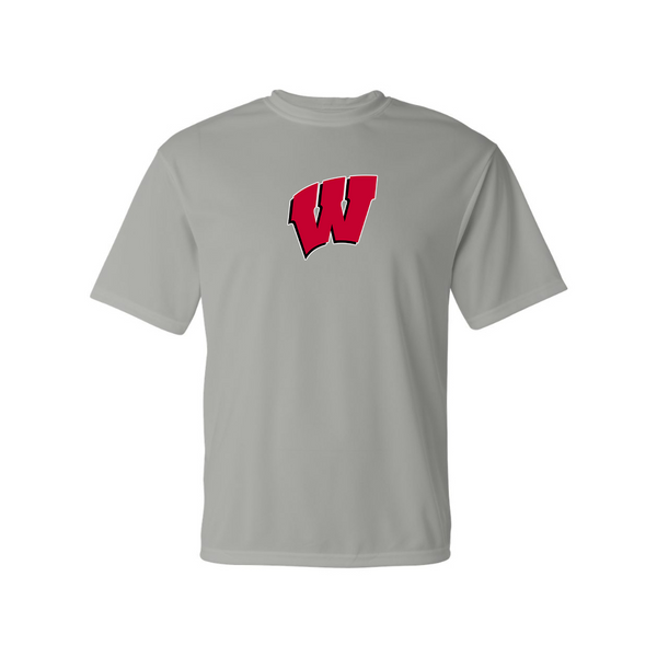 Men's  Wisconsin Badgers Polyester T-Shirt