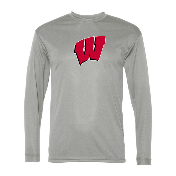 Men's  Wisconsin Badgers Performance Long Sleeve T-Shirt