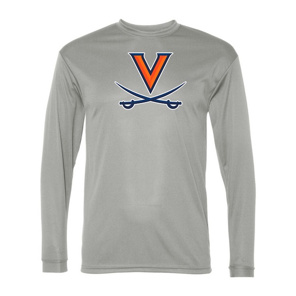 Men's  Virginia Cavaliers  Polyester Long Sleeve T-Shirt