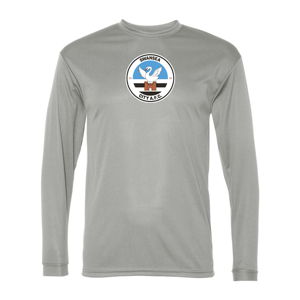 Men's Swansea City Soccer Performance Long Sleeve T-Shirt