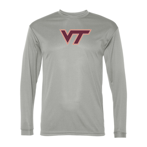 Men's Virginia Tech Hokies Performance Long Sleeve T-Shirt