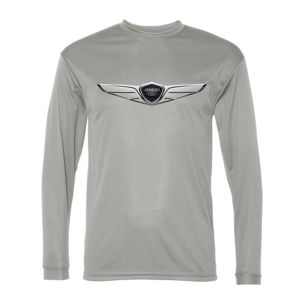 Men's  Genesis Car Polyester Long Sleeve T-Shirt
