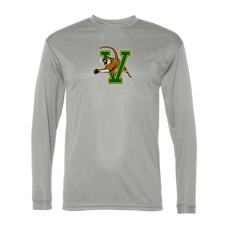 Men's Vermont Catamounts  Performance Long Sleeve T-Shirt