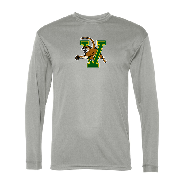 Men's Vermont Catamounts  Performance Long Sleeve T-Shirt