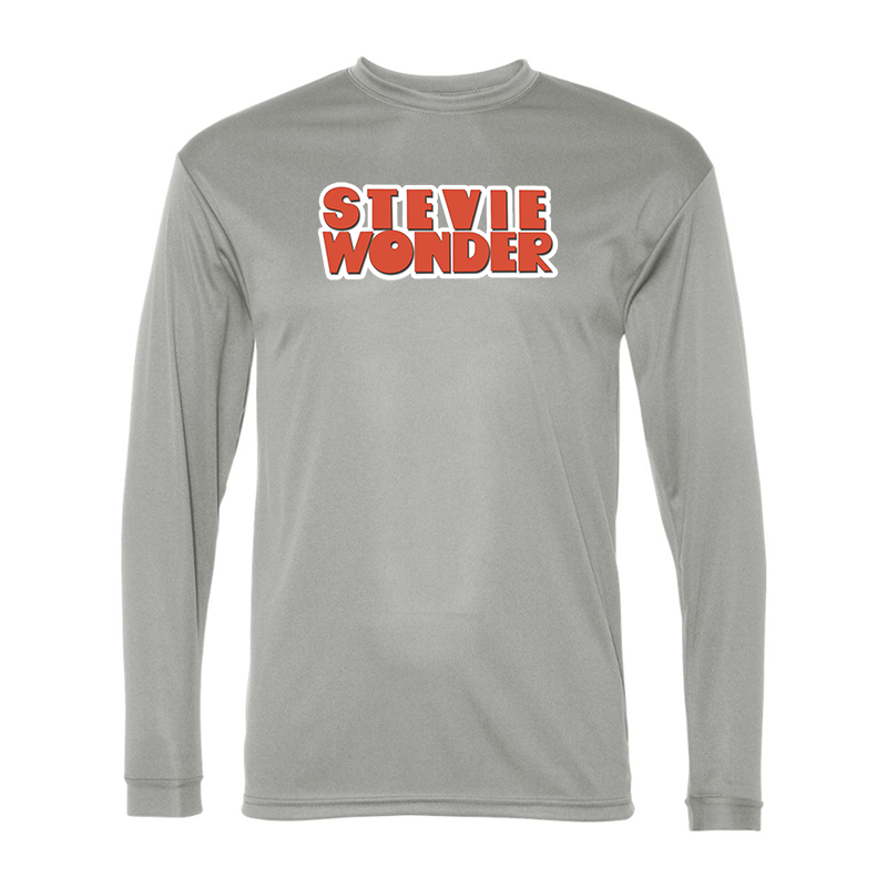 Men's  Stevie-Wonder Performance Long Sleeve T-Shirt