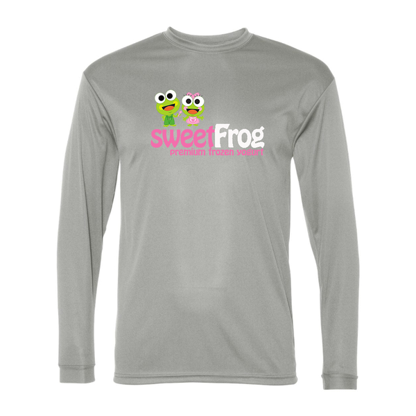 Men's SweetFrog Frozen Yogurt Polyester Long Sleeve T-Shirt