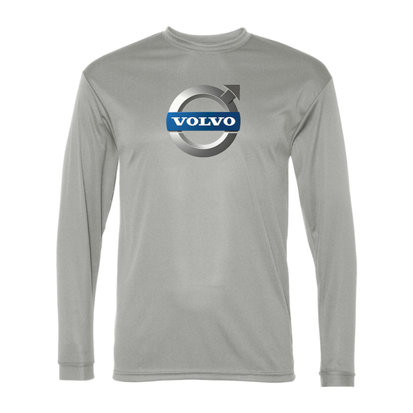 Men's Volvo car Polyester Long Sleeve T-Shirt