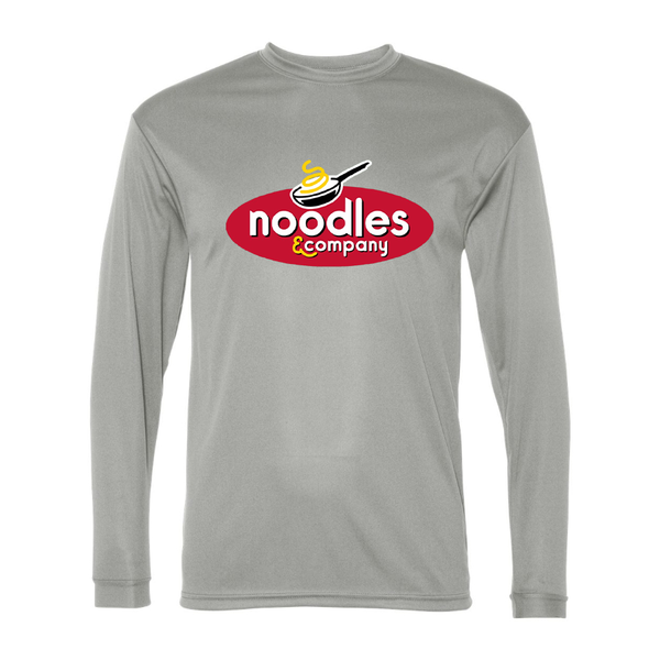 Men's Noodles & Company Polyester Long Sleeve T-Shirt