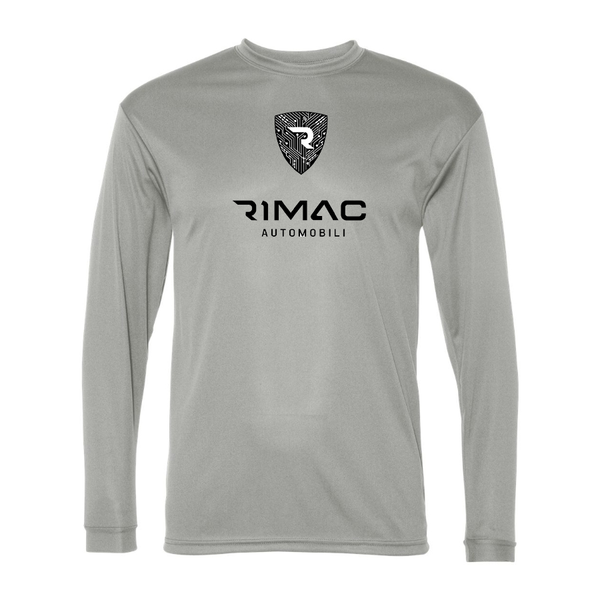 Men's Rimac Automobili Polyester Long Sleeve T-Shirt