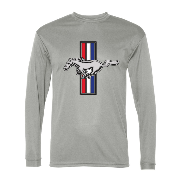 Men's Mustang Polyester Long Sleeve T-Shirt