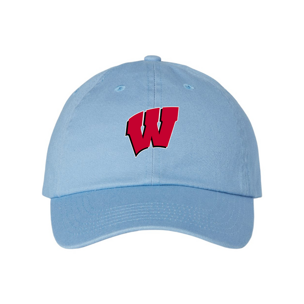 Wisconsin Badgers  Valucap Adult Bio-Washed Classic Dad Hat