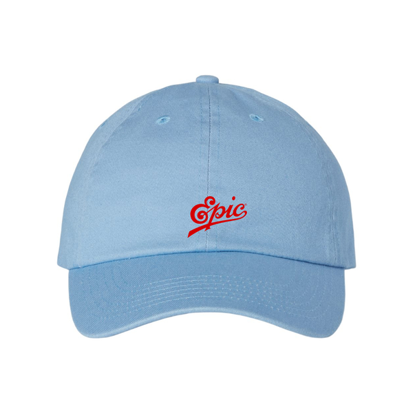 Epic Records Valucap Adult Bio-Washed Classic Dad Hat