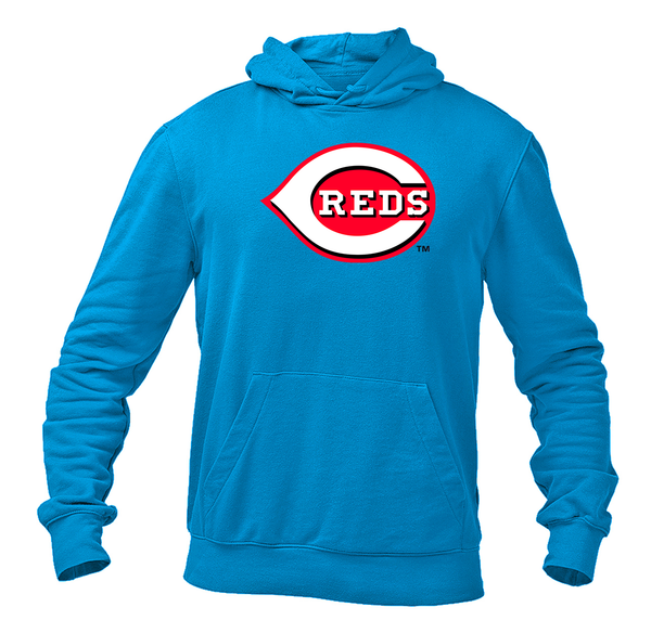Men's Cincinnati Reds Logo Pullover Hoodie
