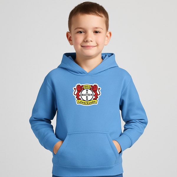 Youth Kids Bayer Leverkusen FC Pullover Hoodie