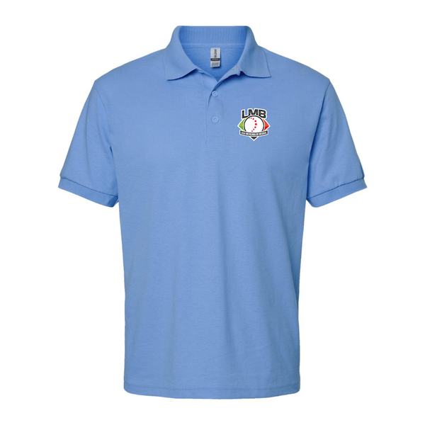 Men's Liga Mexicana de Béisbol Logo Dry Blend Polo