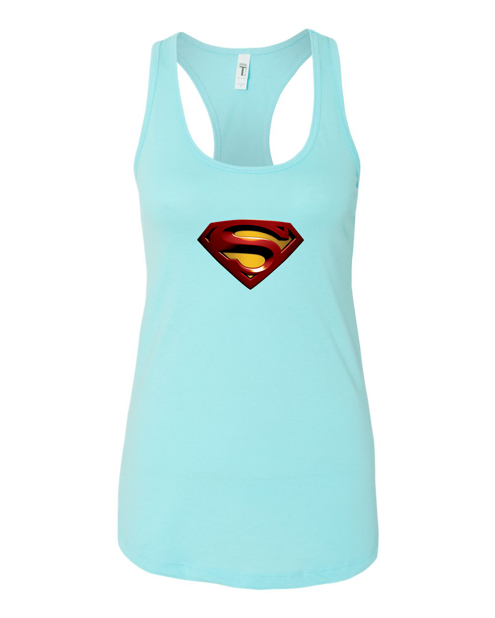 Women's Superman Superhero Racerback Tank Top