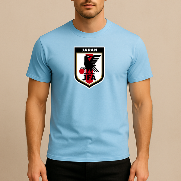 Men's Japan National Soccer Team Cotton T-Shirt