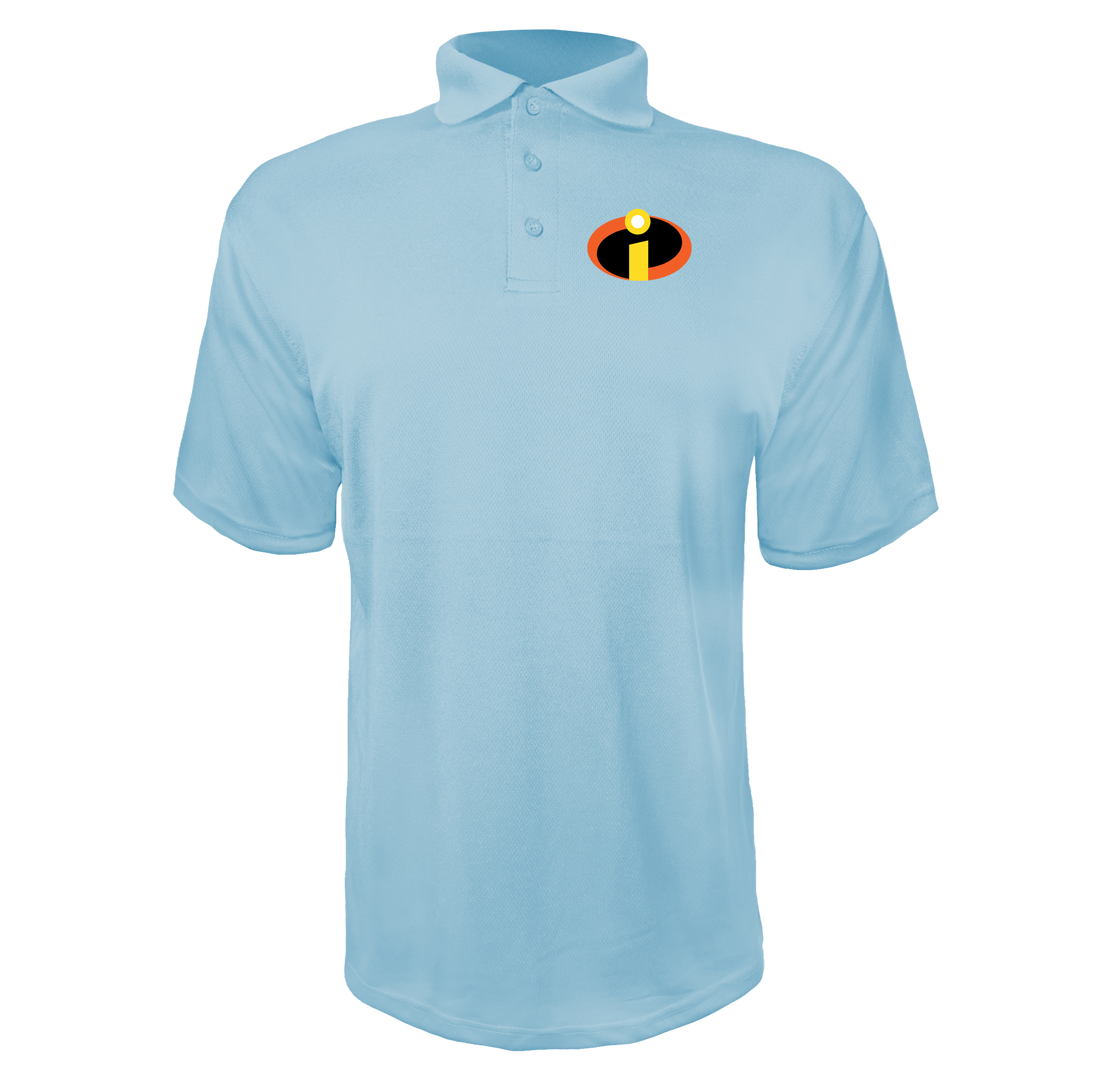 Men's The Incredibles Cartoon Polyester Polo