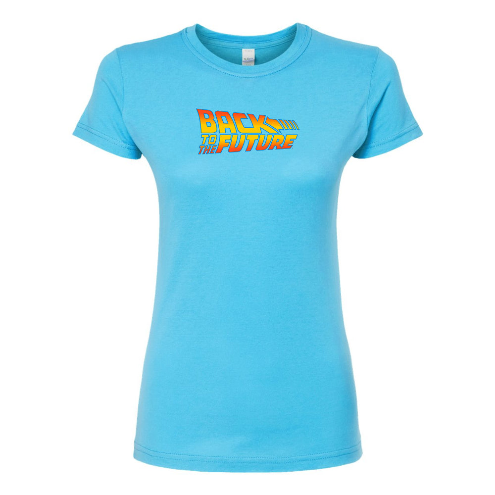 Women’s Back To The Future Movie Round Neck T-Shirt