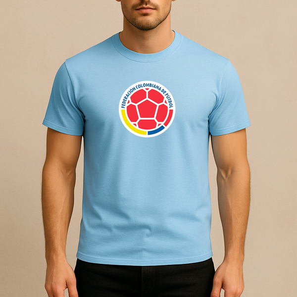 Men's Colombia National Soccer Team Cotton T-Shirt