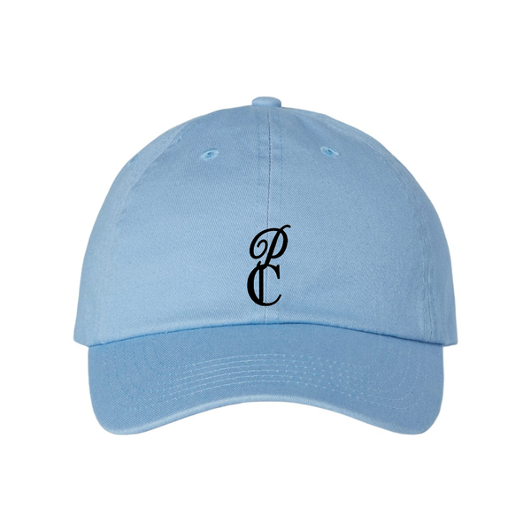 P & C Black  Valucap Adult Bio-Washed Classic Dad Hat