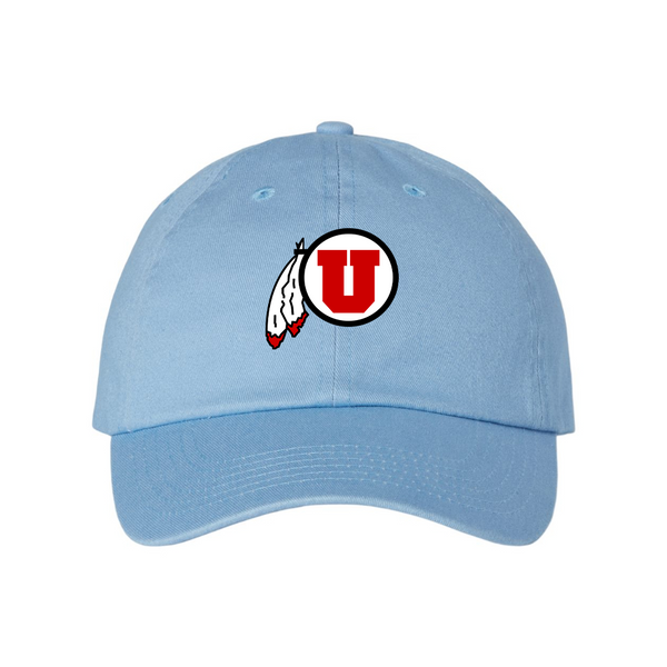Utah Utes  Valucap Adult Bio-Washed Classic Dad Hat