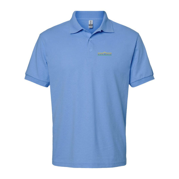 Men's Sesame Workshop Logo  Dry Blend Polo