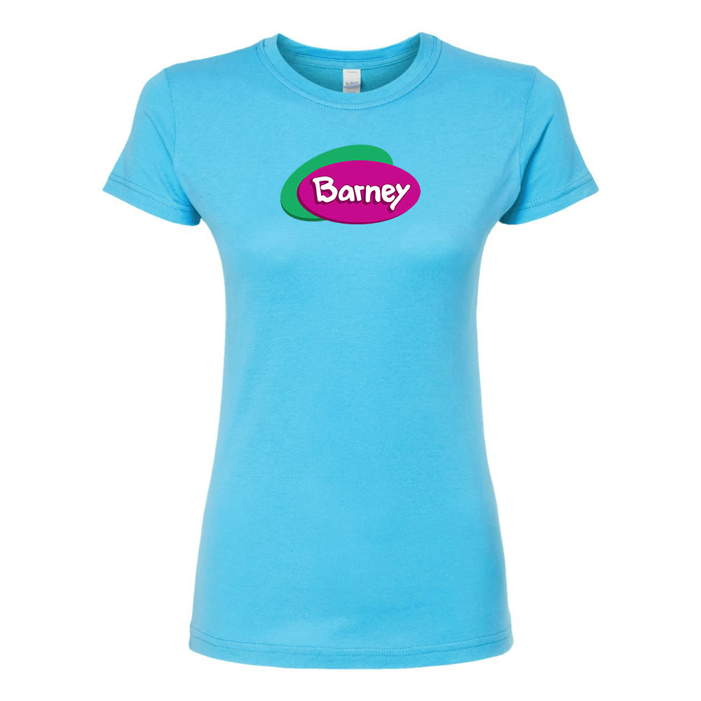 Women’s Barney Show Round Neck T-Shirt