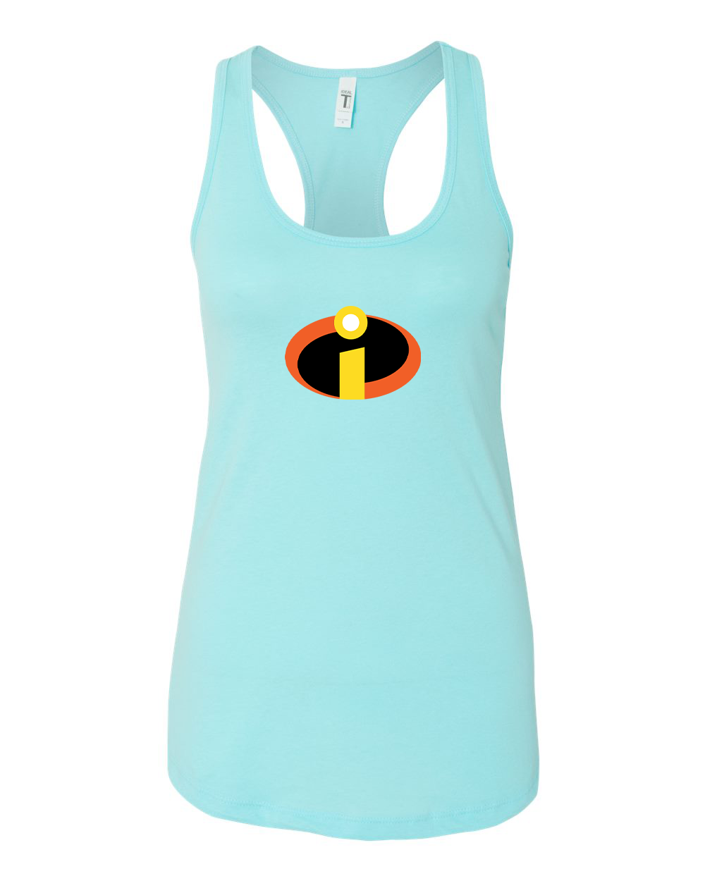 Women's The Incredibles Cartoon Racerback Tank Top