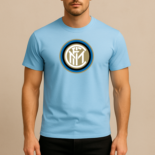 Men's Inter Milan Soccer Cotton T-Shirt