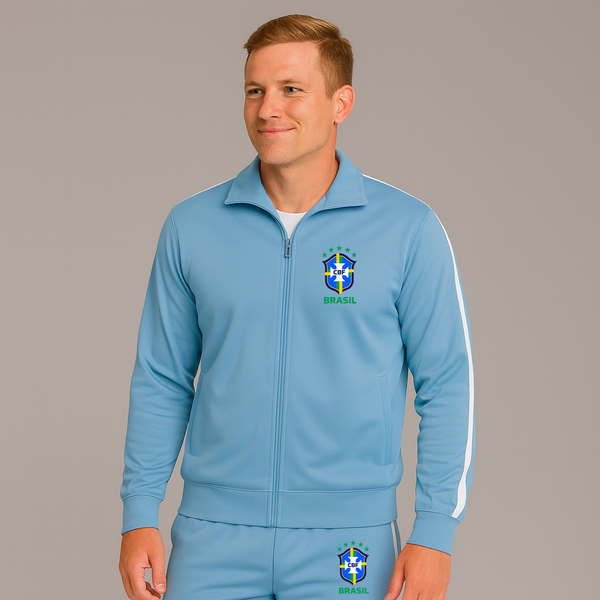 Men's Brasil National Soccer Team Dri-Fit TrackSuit