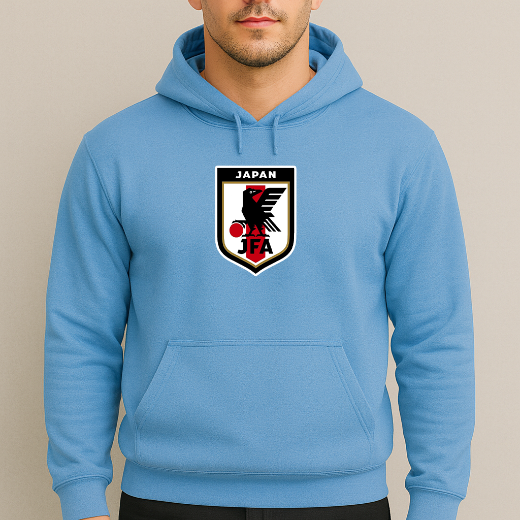 Men's Japan National Soccer Team Pullover Hoodie