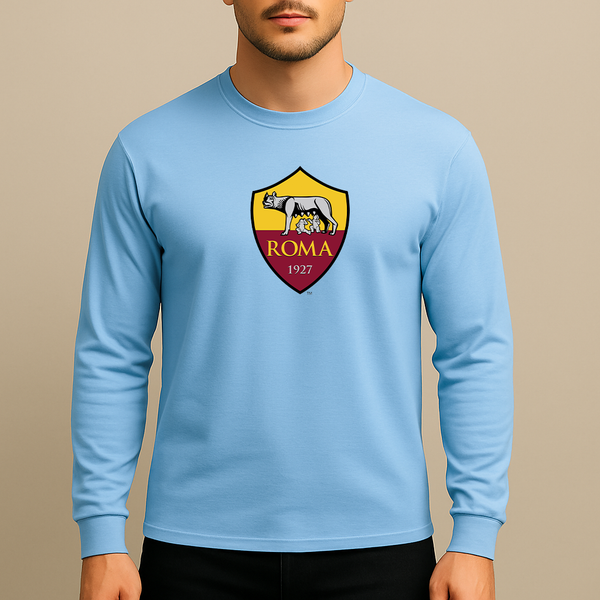 Men's AS Roma FC Long Sleeve T-Shirt