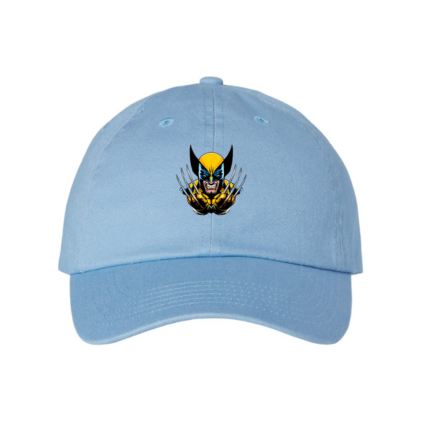 Wolverine 2025 Art   Valucap Adult Bio-Washed Classic Dad Hat