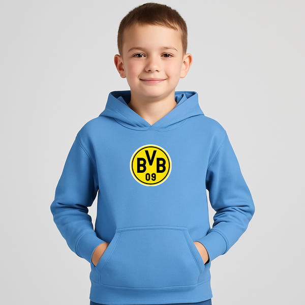Youth Kids Borussia Dortmund BVB FC Pullover Hoodie