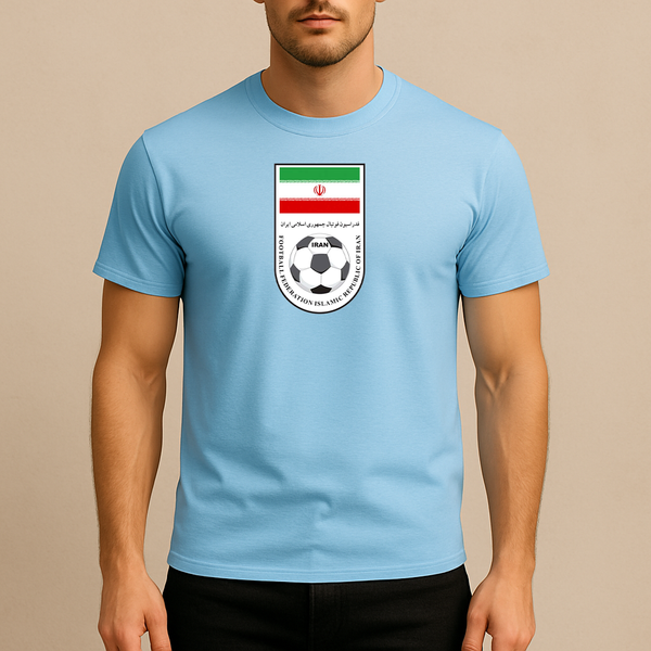 Men's Iran National Soccer Team Cotton T-Shirt