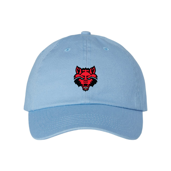 Arkansas State Red Wolves Valucap Adult Bio-Washed Classic Dad Hat