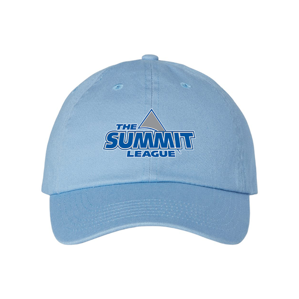 The Summit League Valucap Adult Bio-Washed Classic Dad Hat