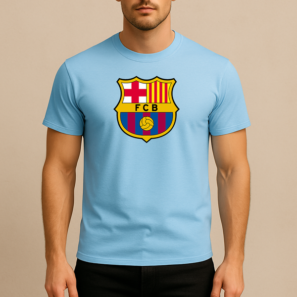 Men's F.C. Barcelona Soccer Cotton T-Shirt