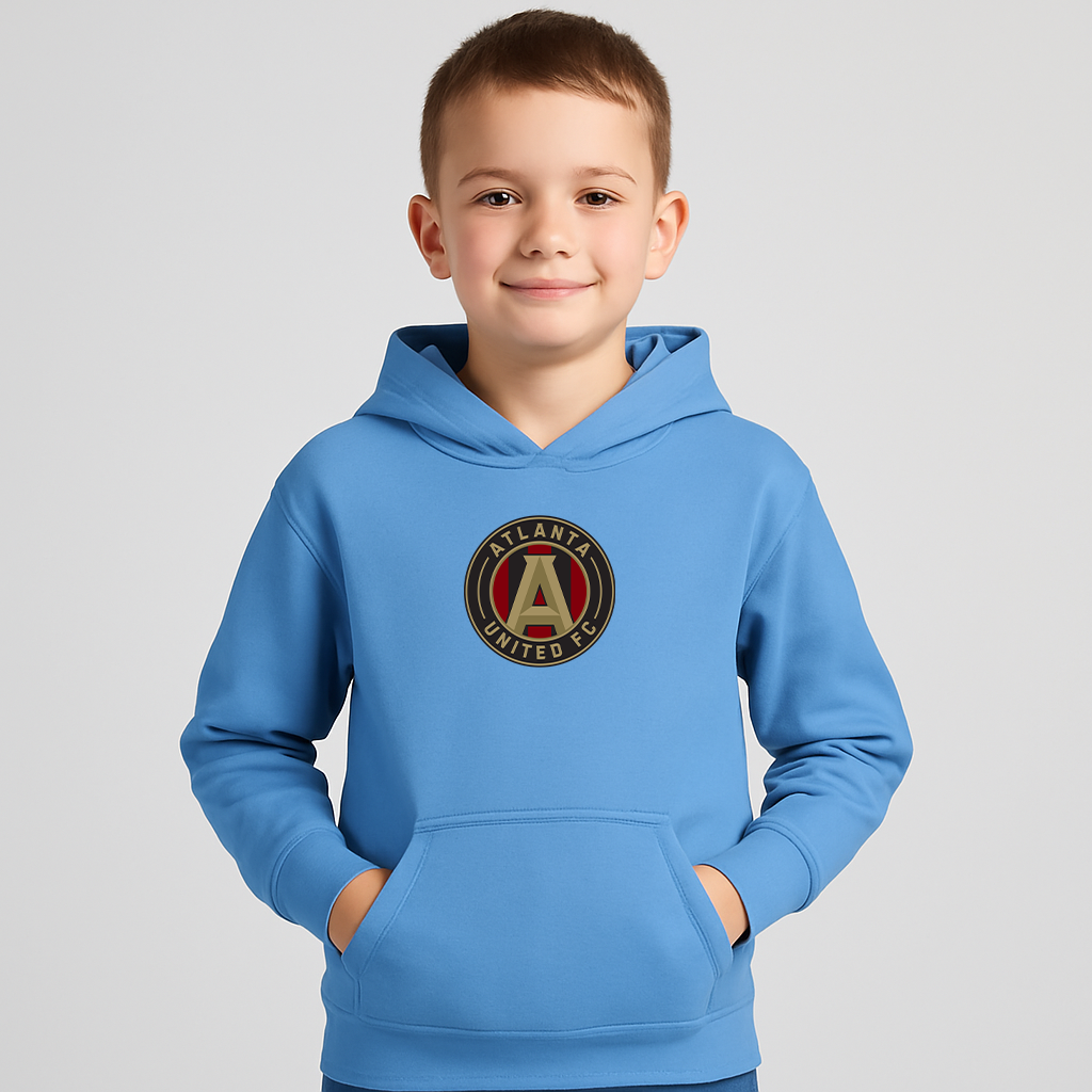 Youth Kids Atlanta United FC Pullover Hoodie